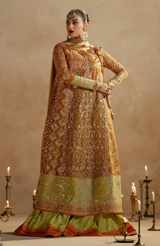 Maryum N Maria | Zamani Beghum Formals 23 | Citrine-(MW23-515) - House Of Anaya