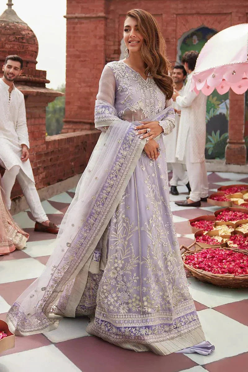 Mushq | Izhar Luxury Chiffon Collection 23 | Nureh - House Of Anaya