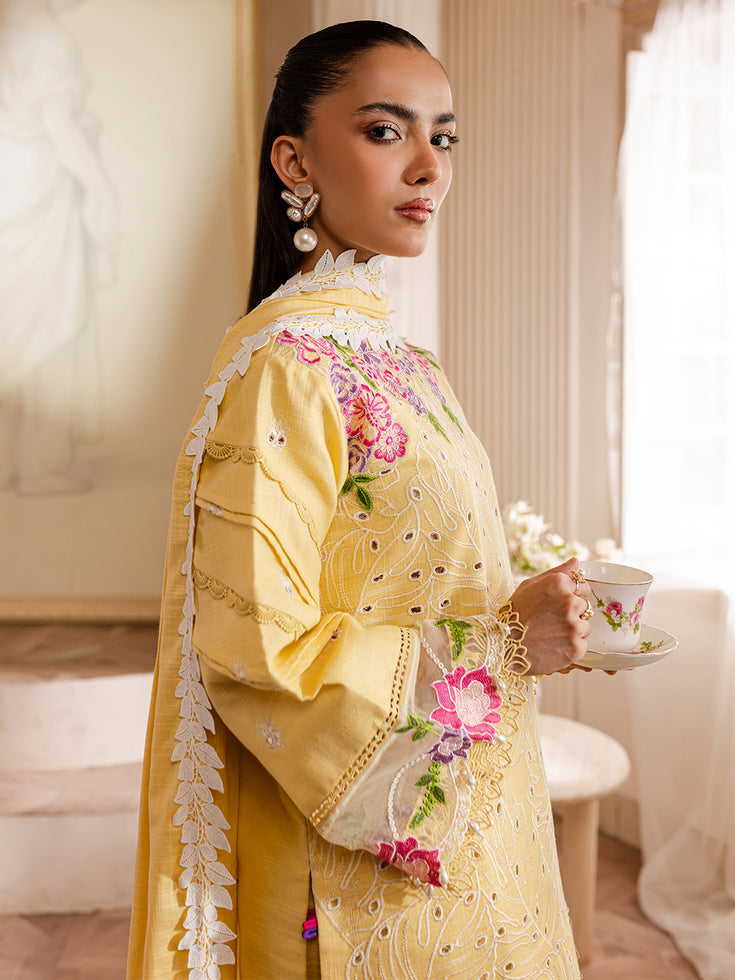 Parishay | Mira Winter | MW-01 | 3 PC Khaddar - House Of Anaya