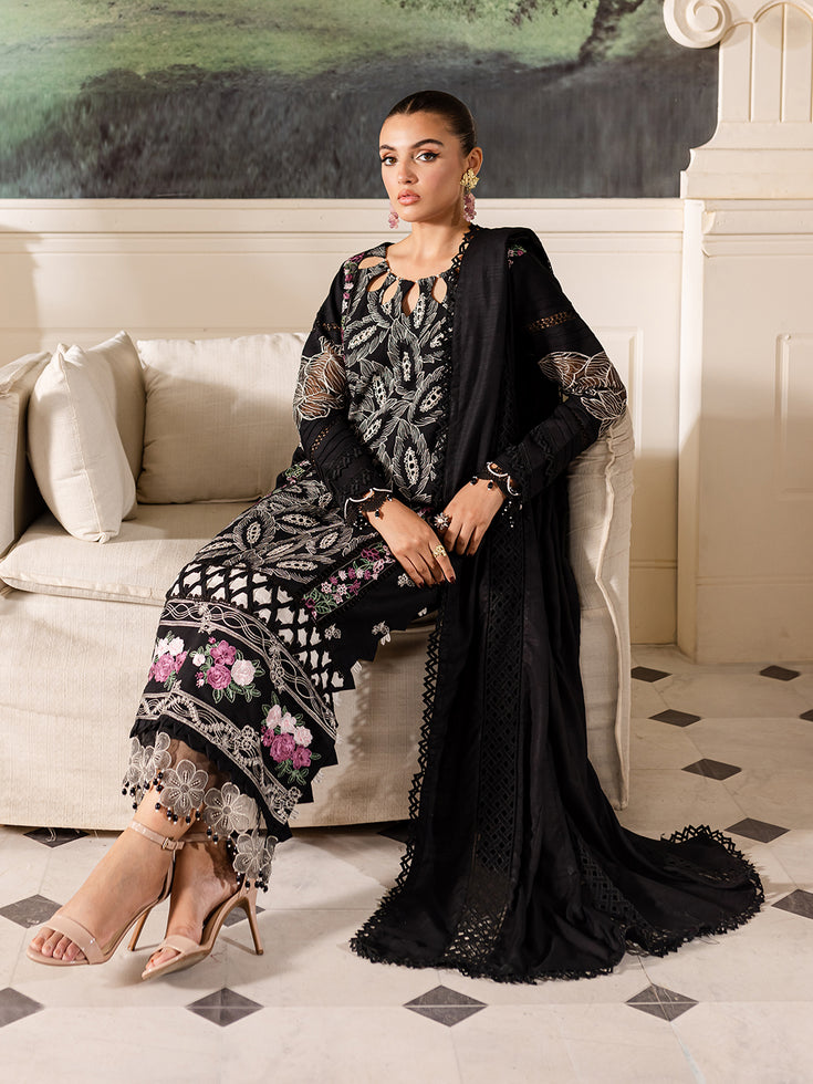 Parishay | Mira Winter | MW-07 | 3 PC Crepe - House Of Anaya