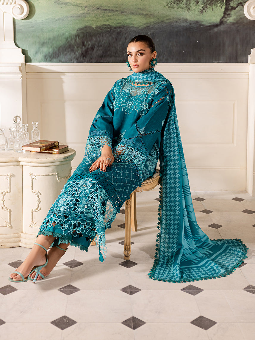 Parishay | Mira Winter | MW-12 | 3 PC Khaddar - House Of Anaya