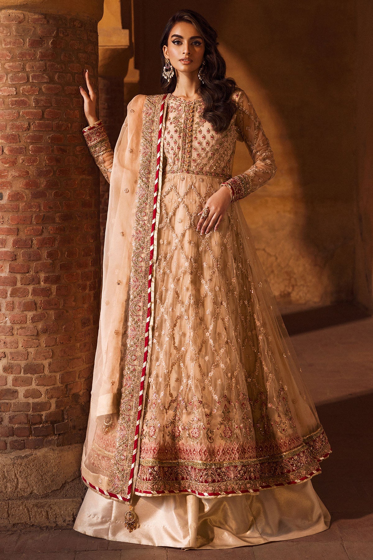 Motifz | EMBROIDERED SILK NET | 4122-NOOR