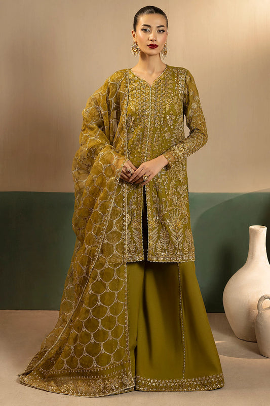 Motifz | EMBROIDERED CRINKLE CHIFFON | 5577-ROMY