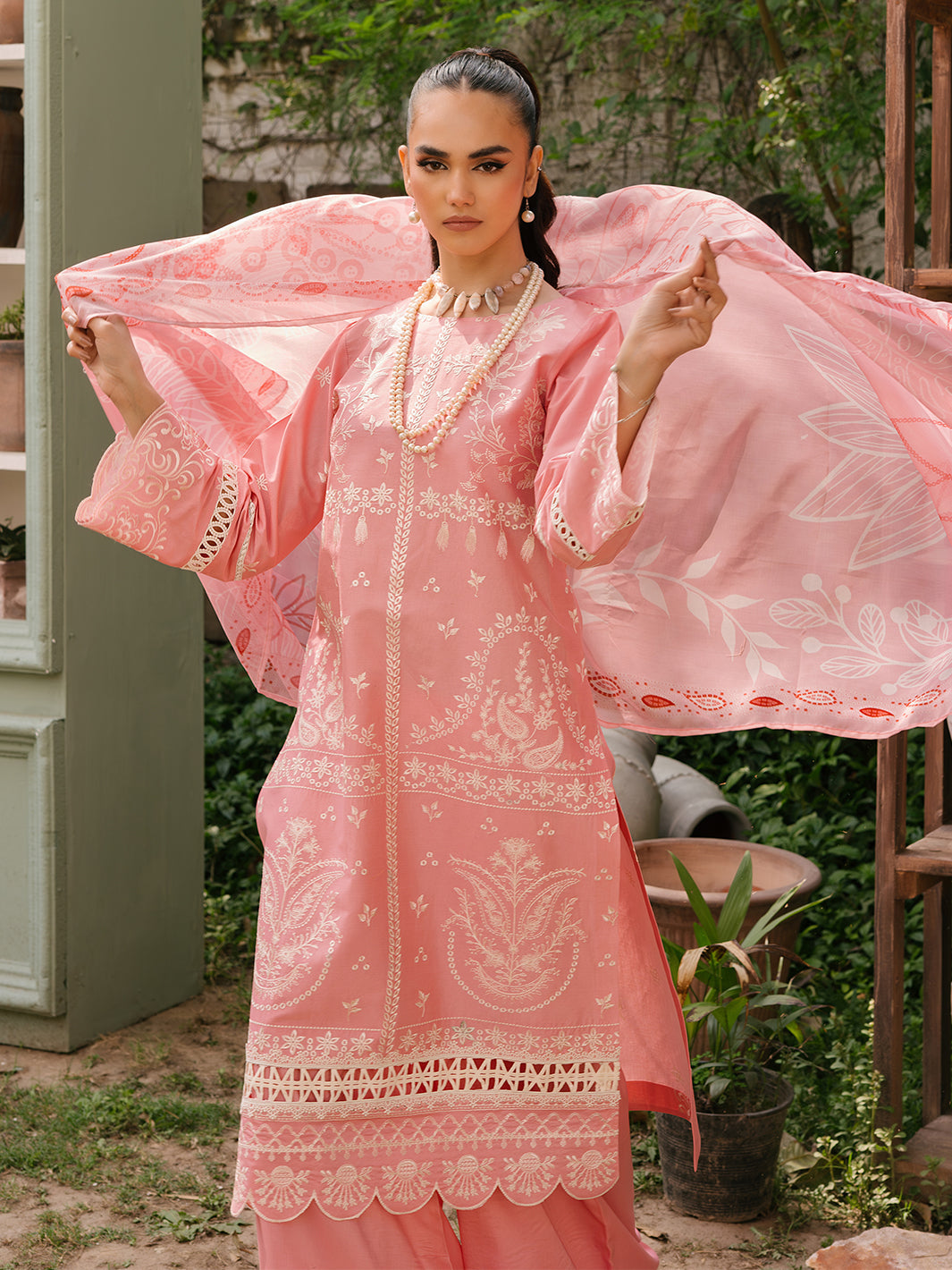 Mahnur | Masakali Luxury Lawn 24 | MK 03 - A - House Of Anaya