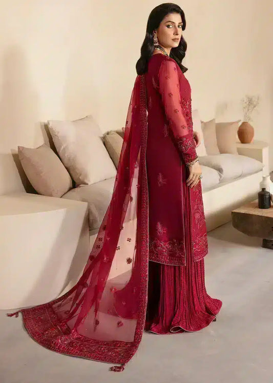 Mahum Asad | Lamhay Wedding Formals 23 | Laal - House Of Anaya