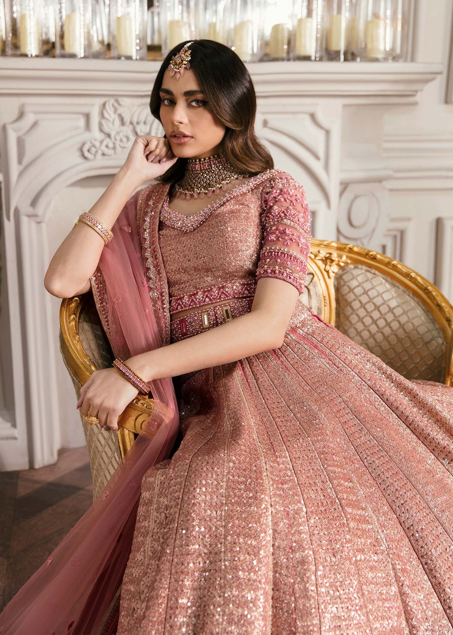 Waqas Shah | Malika - E - Elizabeth | PRIMROSE - House Of Anaya