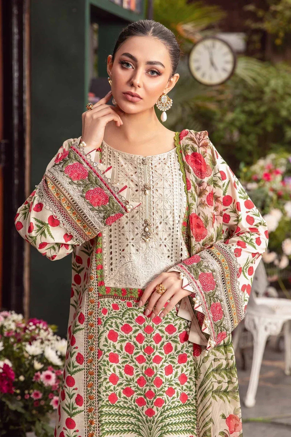 Maria B | M Prints Spring 24 | MPT-2114-A - House Of Anaya