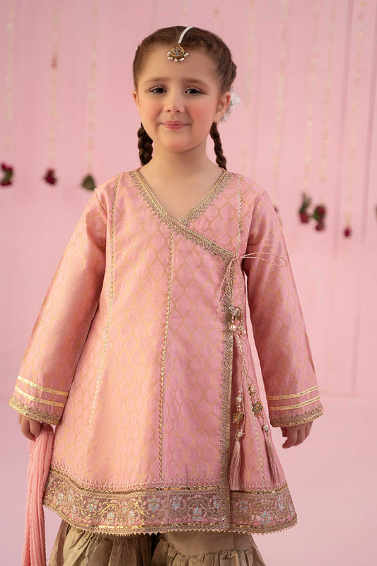 Maria B | 3 Piece Embroidered Jacquard Suit | MKS-EF24-13 - Libasekhas
