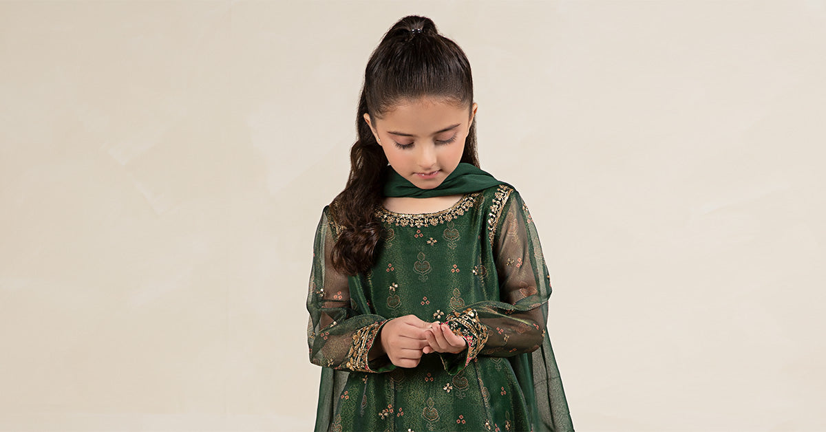 Maria B | 3 Piece Embroidered Cotton Net Suit | MKS-W24-01 - Libasekhas