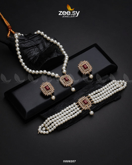 Mala Necklace-0850 - Libasekhas