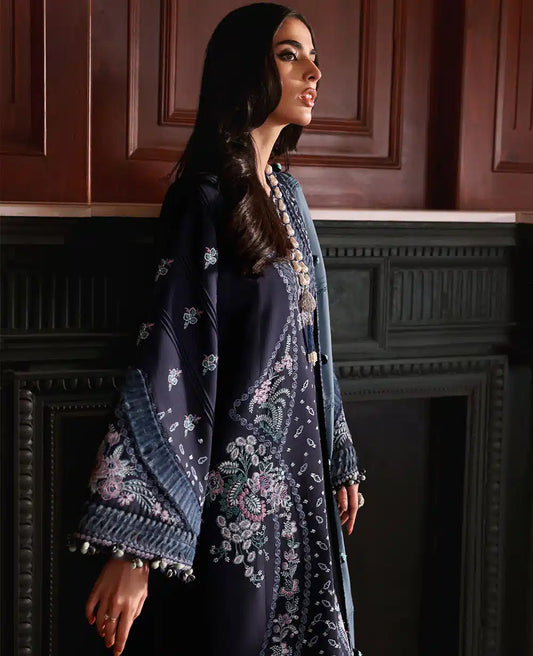 Republic Womenswear | Noemei Luxury Shawl 23 | NWU23-D5-B - House Of Anaya