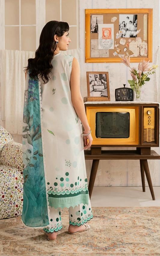 Asifa and Nabeel | Meraki Vintage 25 | Nazneen (MVL25-15) - House Of Anaya