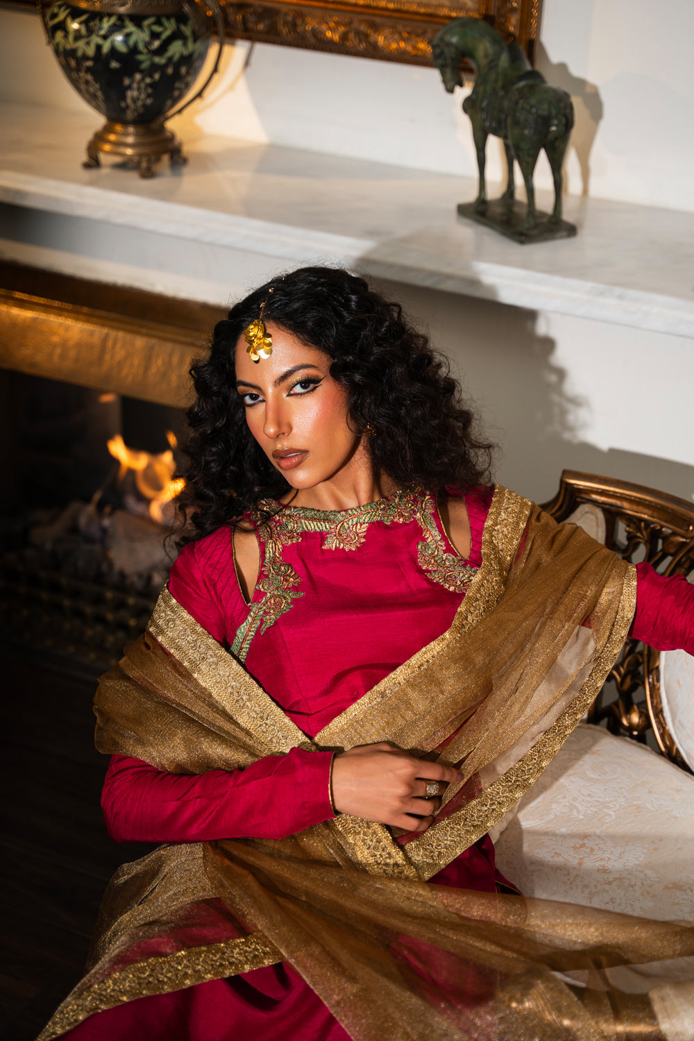 Nilofer Shahid | Aatish the Fire Within | Ulfat (3pc) č?Žč?? Aatish The Fire within - House Of Anaya