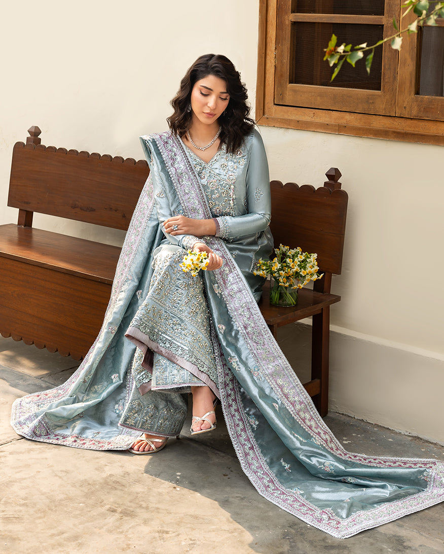 Mushq | Sunehri Lama Silk | Nissa