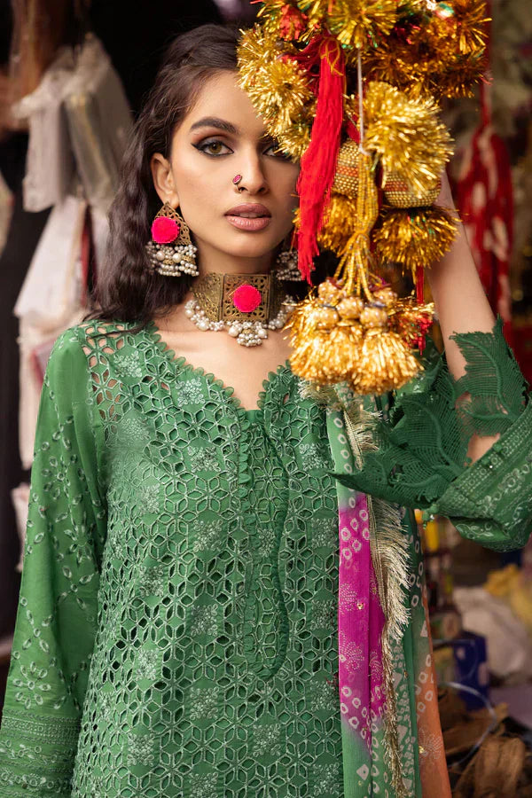 Nureh | Bazaar Lawn Chikankari 24 | NS-126 - House Of Anaya