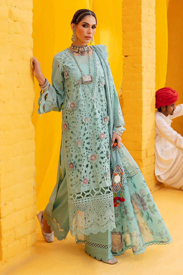 Nureh | Mela Luxury Lawn | NDS-102 - House Of Anaya