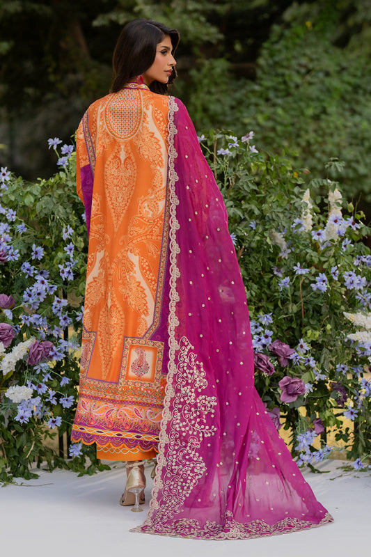 Qalamkar | Luxe Silk | UA-03 ALMA - House Of Anaya