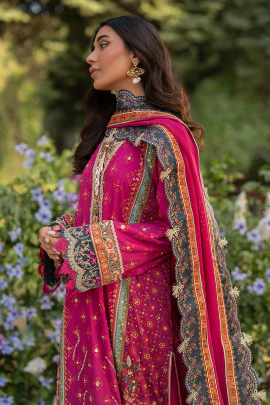 Qalamkar | Luxe Silk | UA-01 ELIA - House Of Anaya