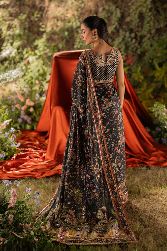 Qalamkar | Luxe Silk | UA-04 AVA - House Of Anaya
