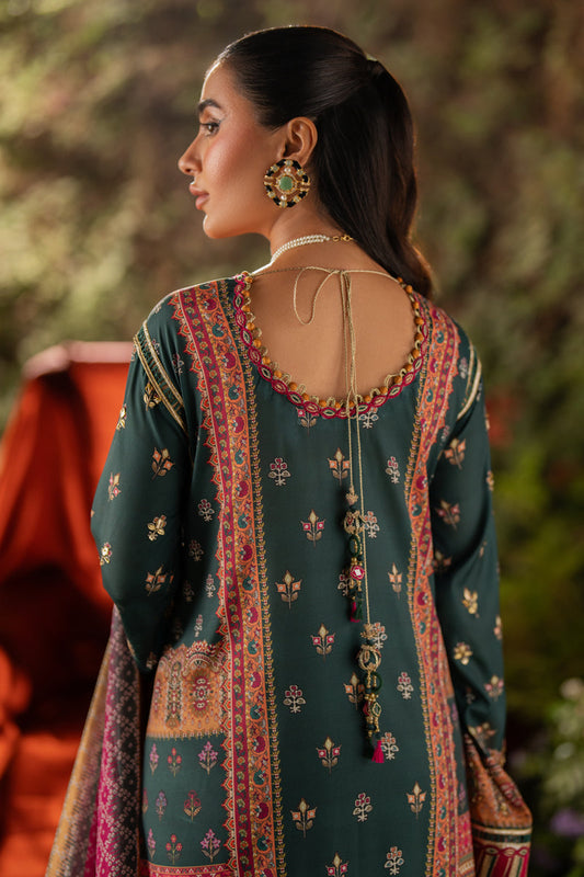 Qalamkar | Luxe Silk | UA-02 NINA - House Of Anaya