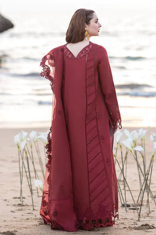 Qalamkar | Sahil Kinare Luxury Lawn | FP-07 AISHA - House Of Anaya