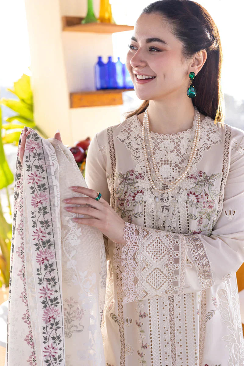 Qalamkar | Sahil Kinare Luxury Lawn | FP-12 MARWA - House Of Anaya