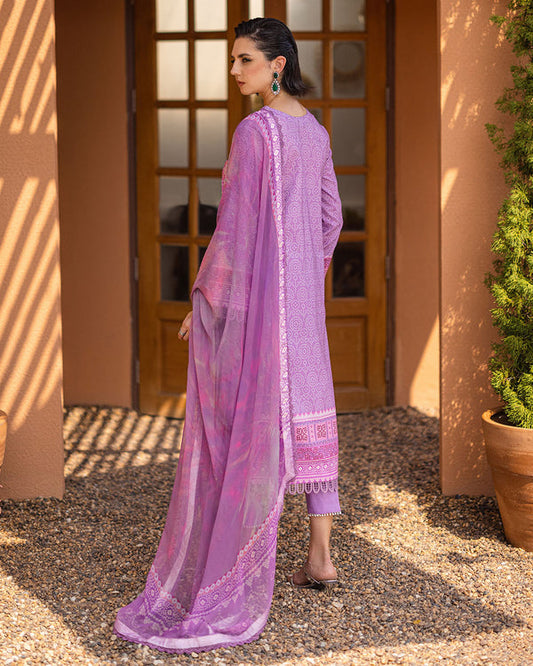 Roheenaz | Azalea Printed Lawn 24 | Azure Dream - House Of Anaya