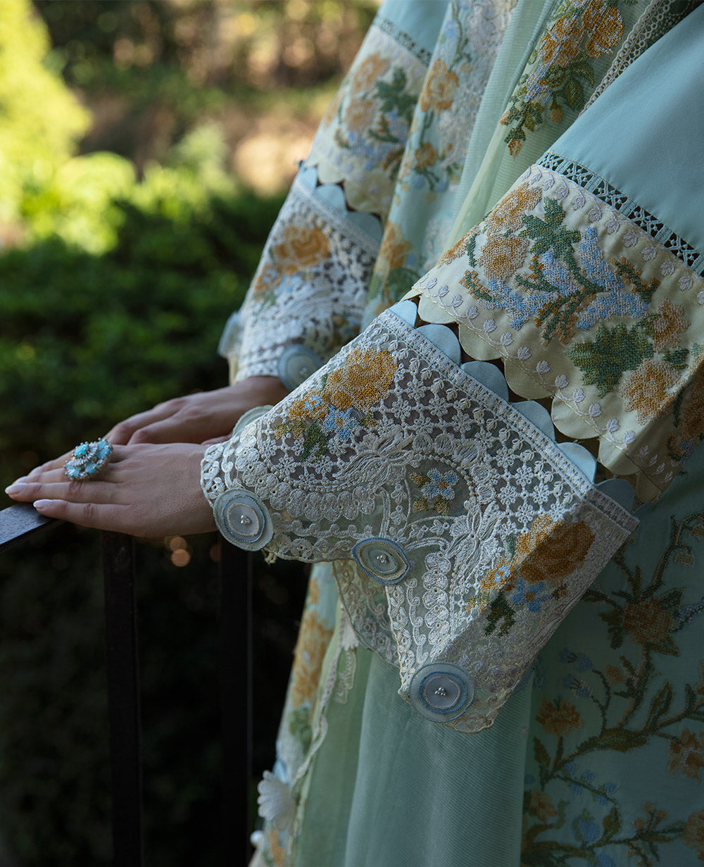 Republic Womenswear | Ilana Eid Luxury Lawn | Elaine - House Of Anaya