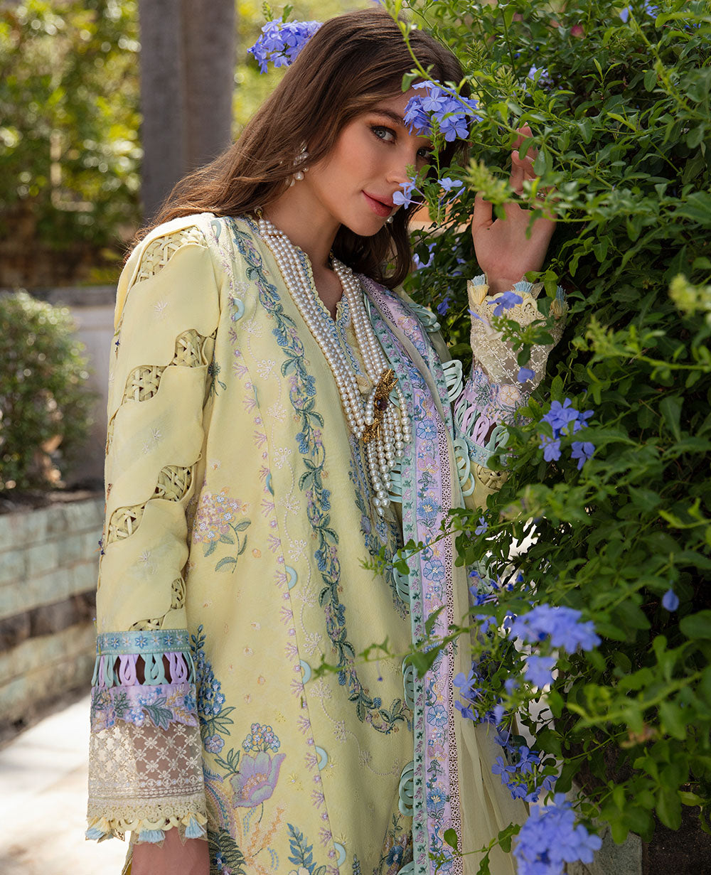 Republic Womenswear | Ilana Eid Luxury Lawn | Sylvie - House Of Anaya