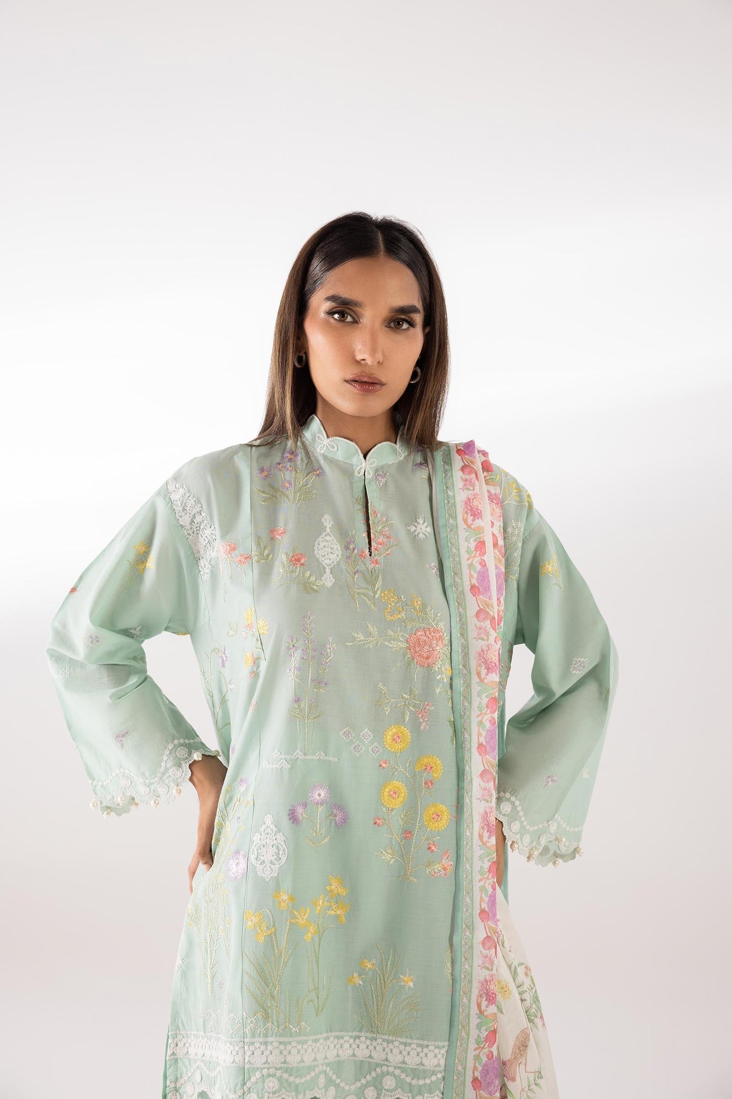 Sana Safinaz | Luxury Pret | Muzlin Lawn Suit SC26MUZ210AP3