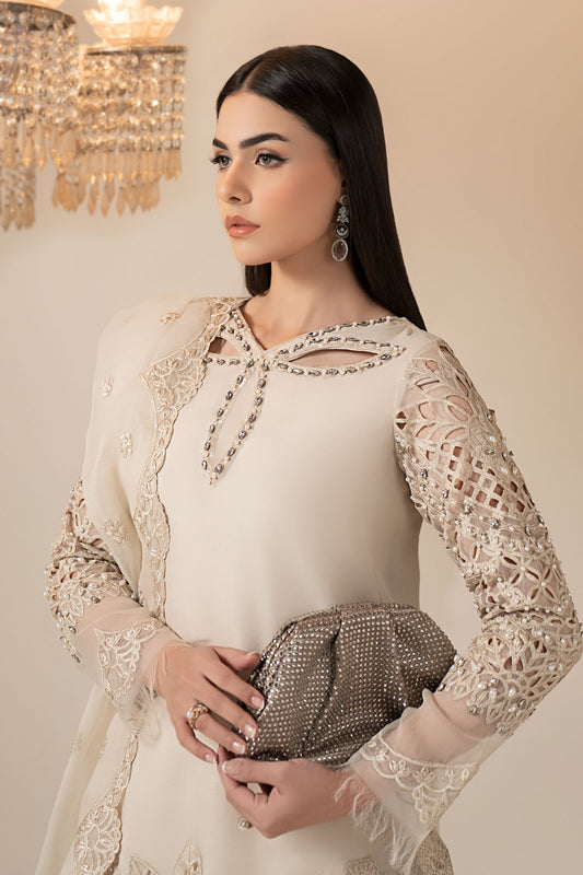 Maria B | Eid Collection 26 | 3 Piece Embroidered Organza Suit