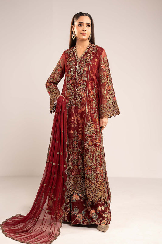 Maria B | Eid Collection Formals 26 | 3 Piece Embroidered Organza Suit