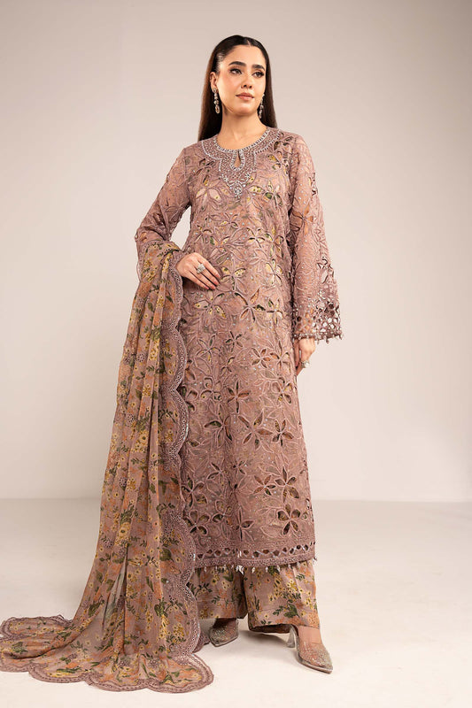 Maria B | Eid Collection Formals 26 | 3 Piece Embroidered Organza Suit