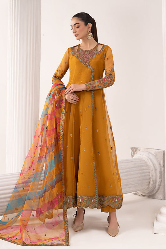 Maria B | Eid Collection 26 | 3 Piece Embroidered Organza Suit