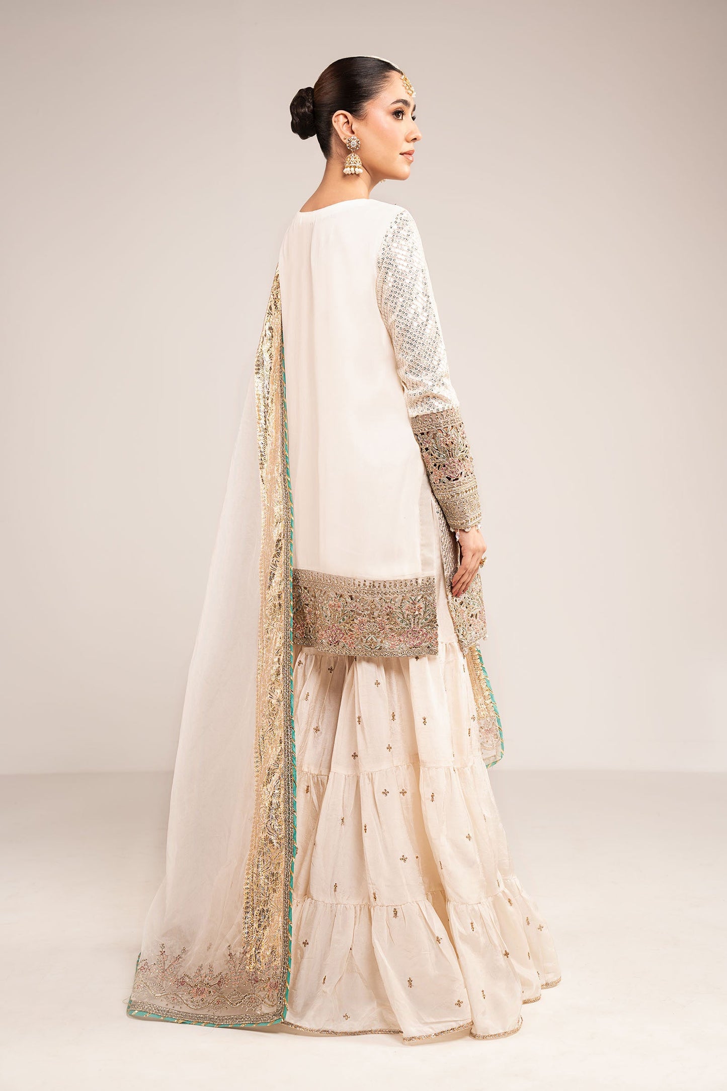 Maria B | Eid Collection 26 | 3 Piece Embroidered Chiffon Suit
