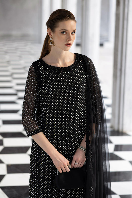 Maria B | Eid Collection 26 | 3 Piece Embroidered Organza Suit