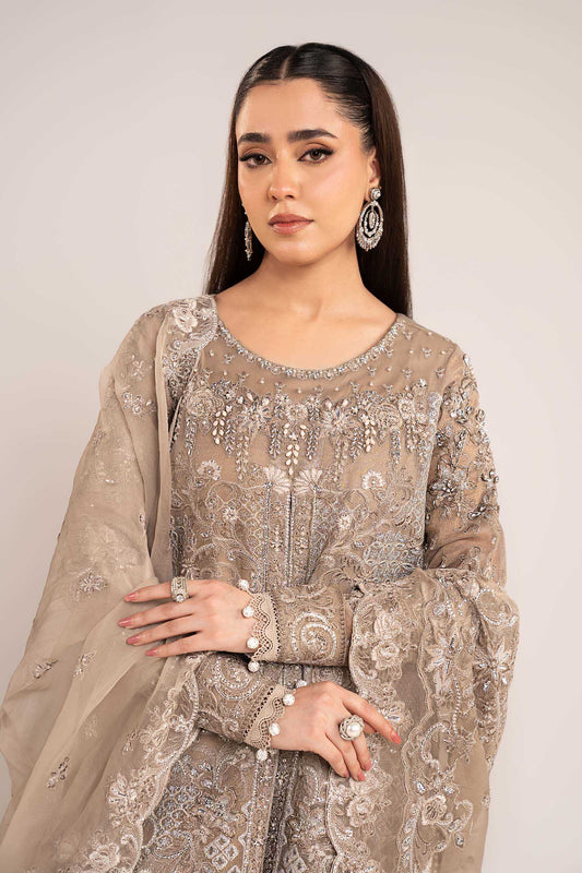Maria B | Eid Collection Formals 26 | 3 Piece Embroidered Net Suit