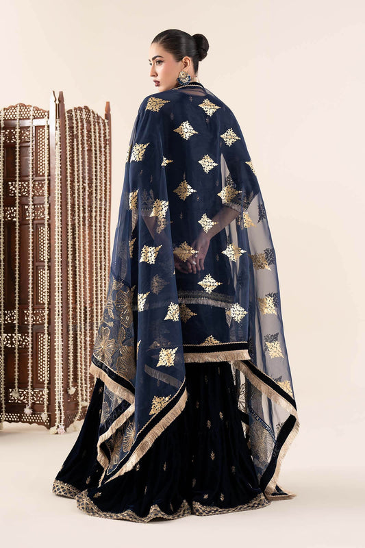 Maria B | Pre Fall 25 | SF-W25-43-Navy Blue