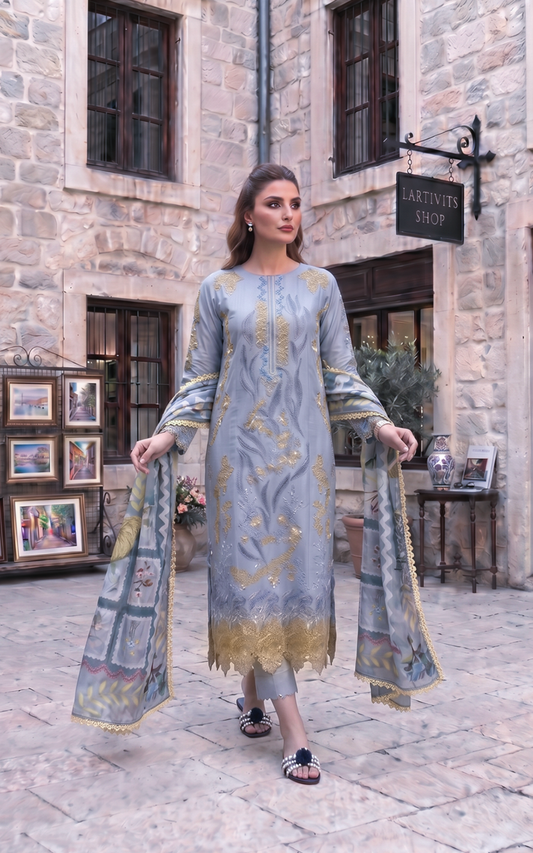 Asifa and Nabeel | Summer Lawn 26 | Ash Elegance