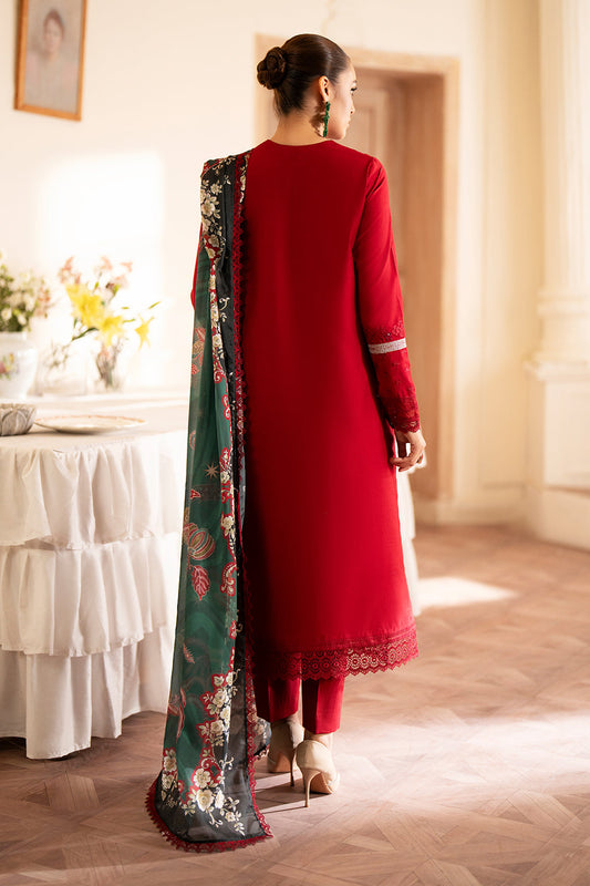 Saad Shaikh | Lumiere Winter | D-07 Coral - House Of Anaya
