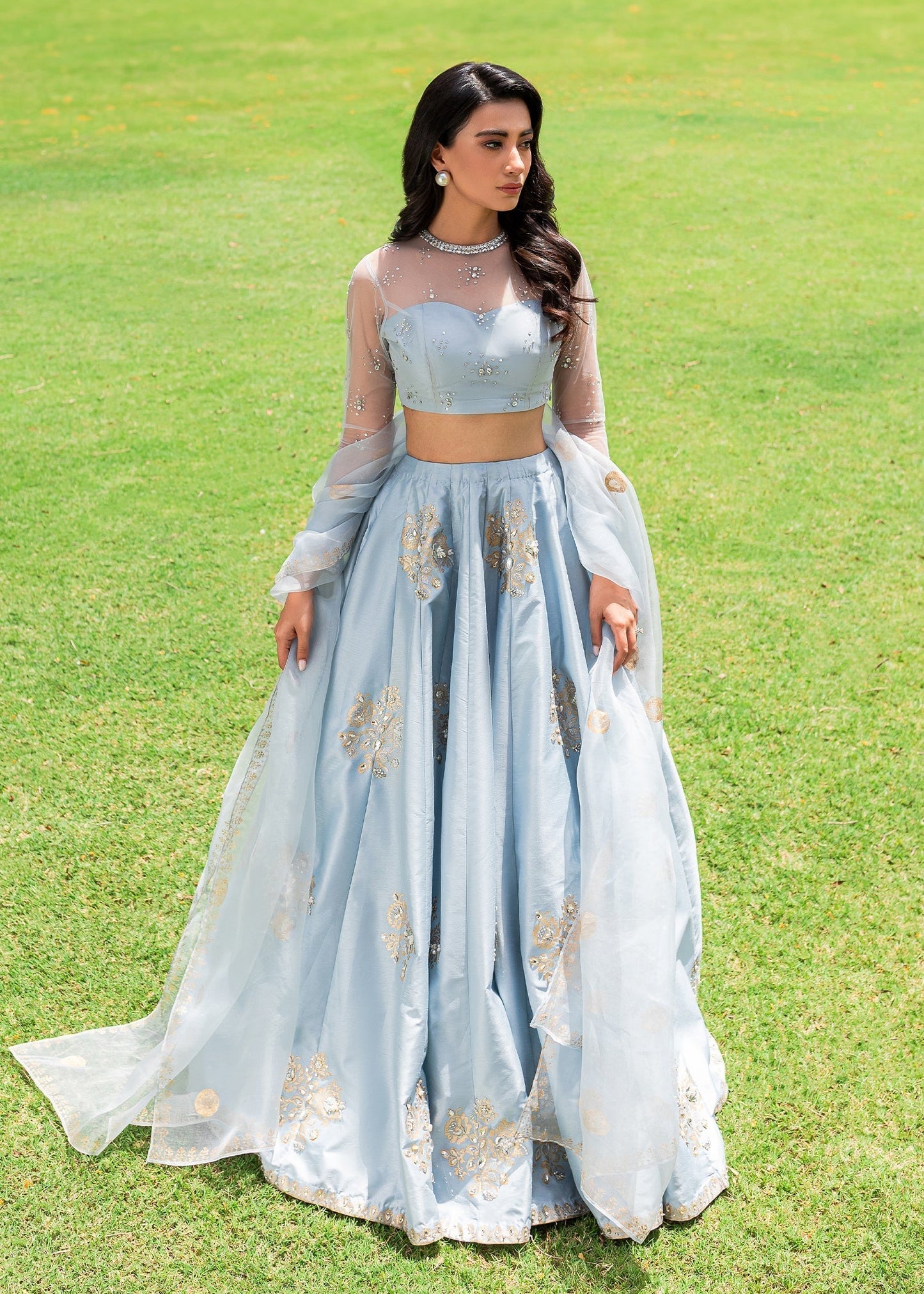 Sadaf Fawad Khan | Zinnia Festive Formals | Ahlah - House Of Anaya