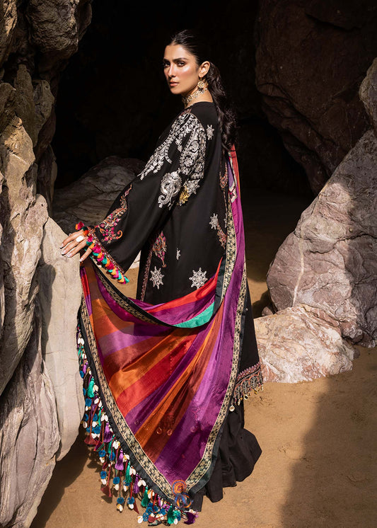 Sadaf Fawad Khan | Siraa Luxury Lawn 24| Nuha (A) - House Of Anaya