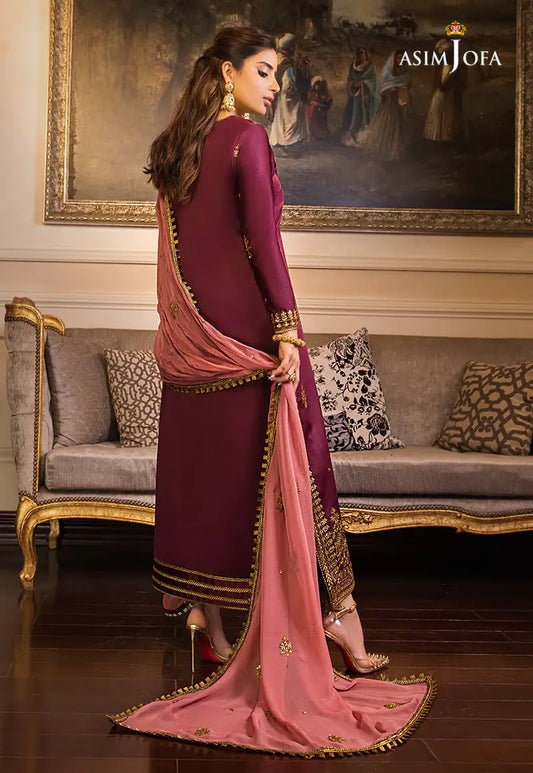 Asim Jofa | Maahru and Noori Collection23 | AJSM-15 - House Of Anaya