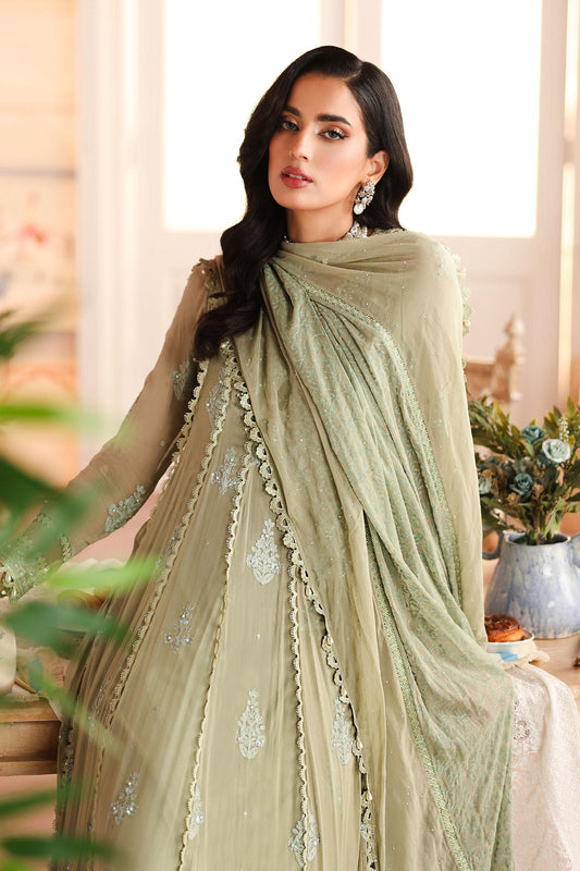 Maria B | Eid Collection 26 | 3 Piece Embroidered Chiffon Suit
