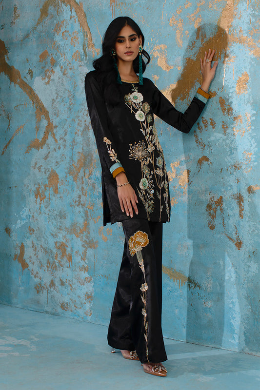 Wardha Saleem | Luxury Pret Fusion Wear | GISELE - FORMAL ( 2 PC) - House Of Anaya