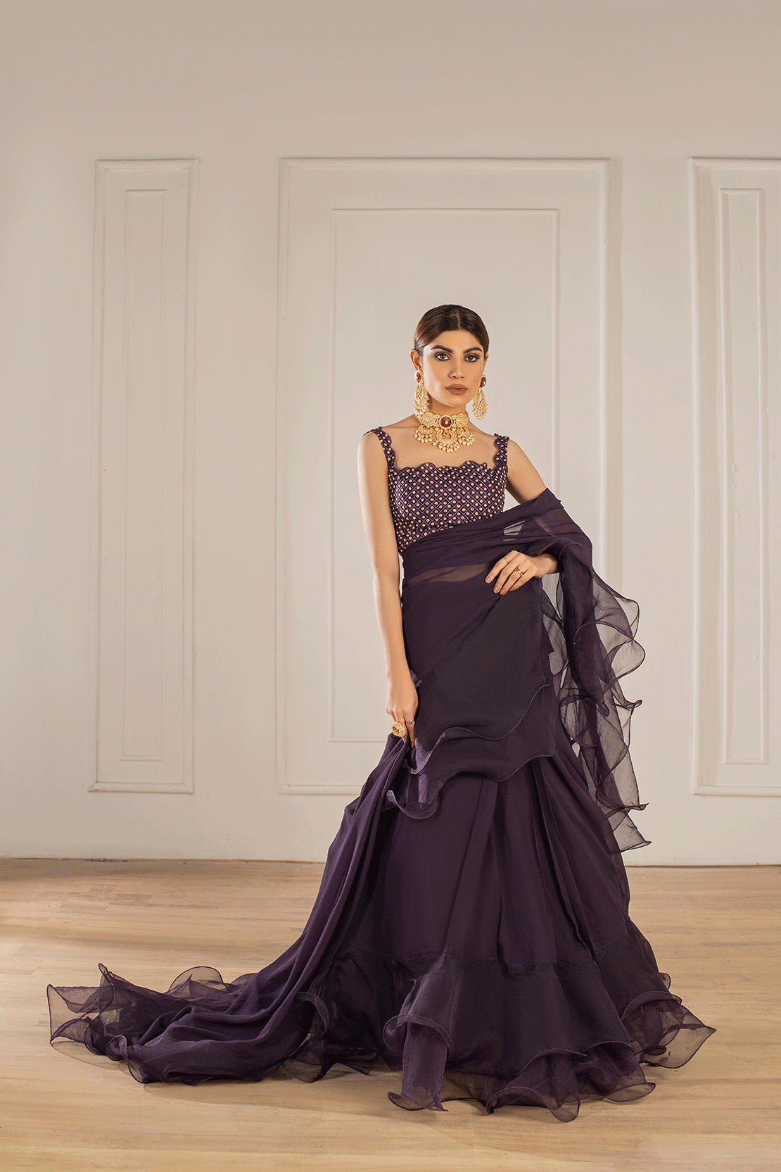 Leon | Leon Luxe Collection | SAREE - House Of Anaya