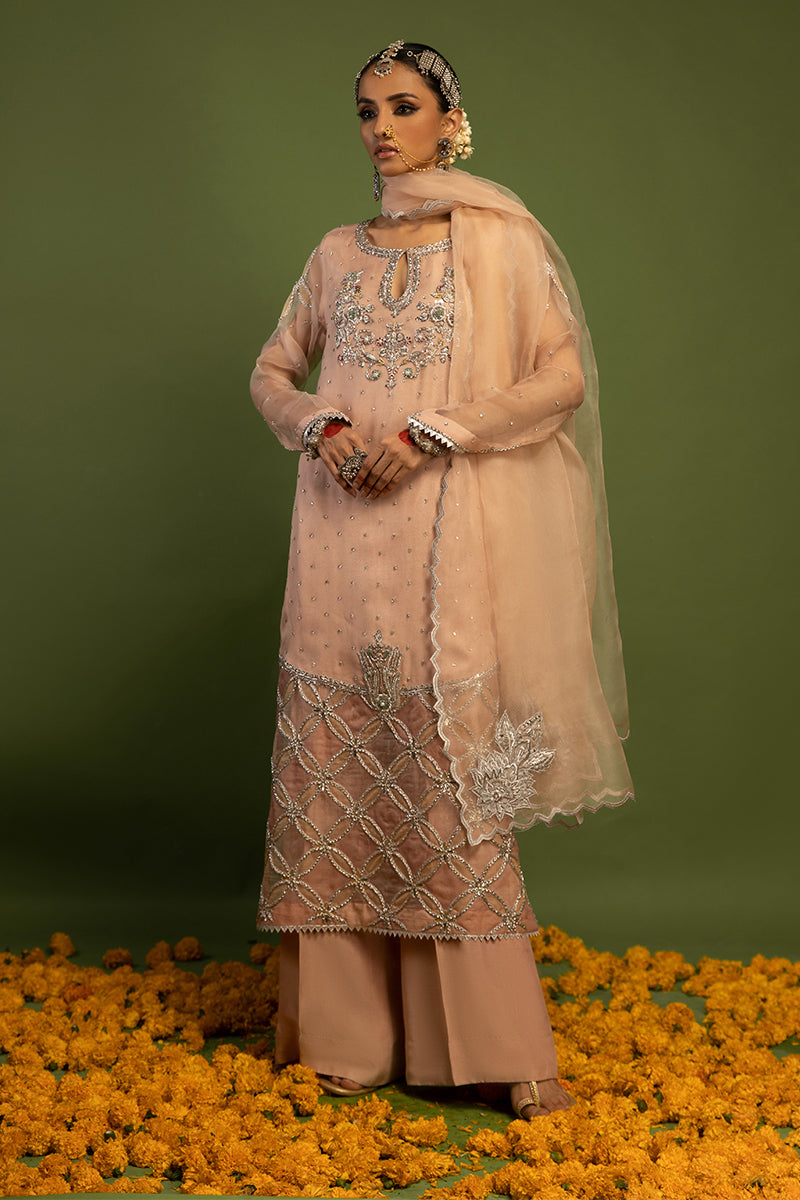 Wardha Saleem | Luxury Pret Traditional Wear | MISMAAR - HEAVY FORMAL (2 PC) - House Of Anaya
