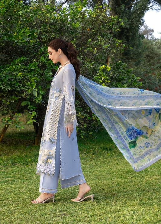 Elaf Premium | Eid Lawn'26 | ELY-12 SKY BLISS