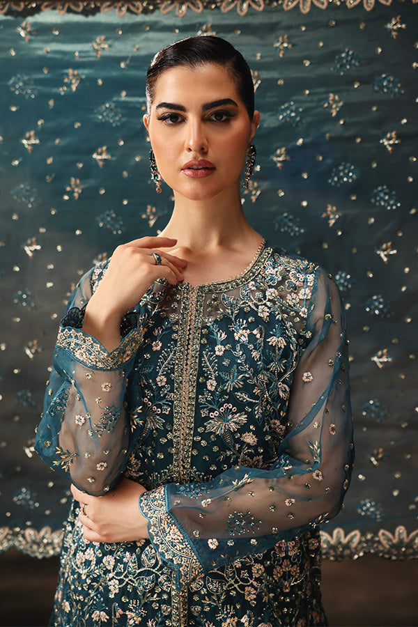 Saffron | Aatish Formals | Gulzar-e-Afreen - House Of Anaya