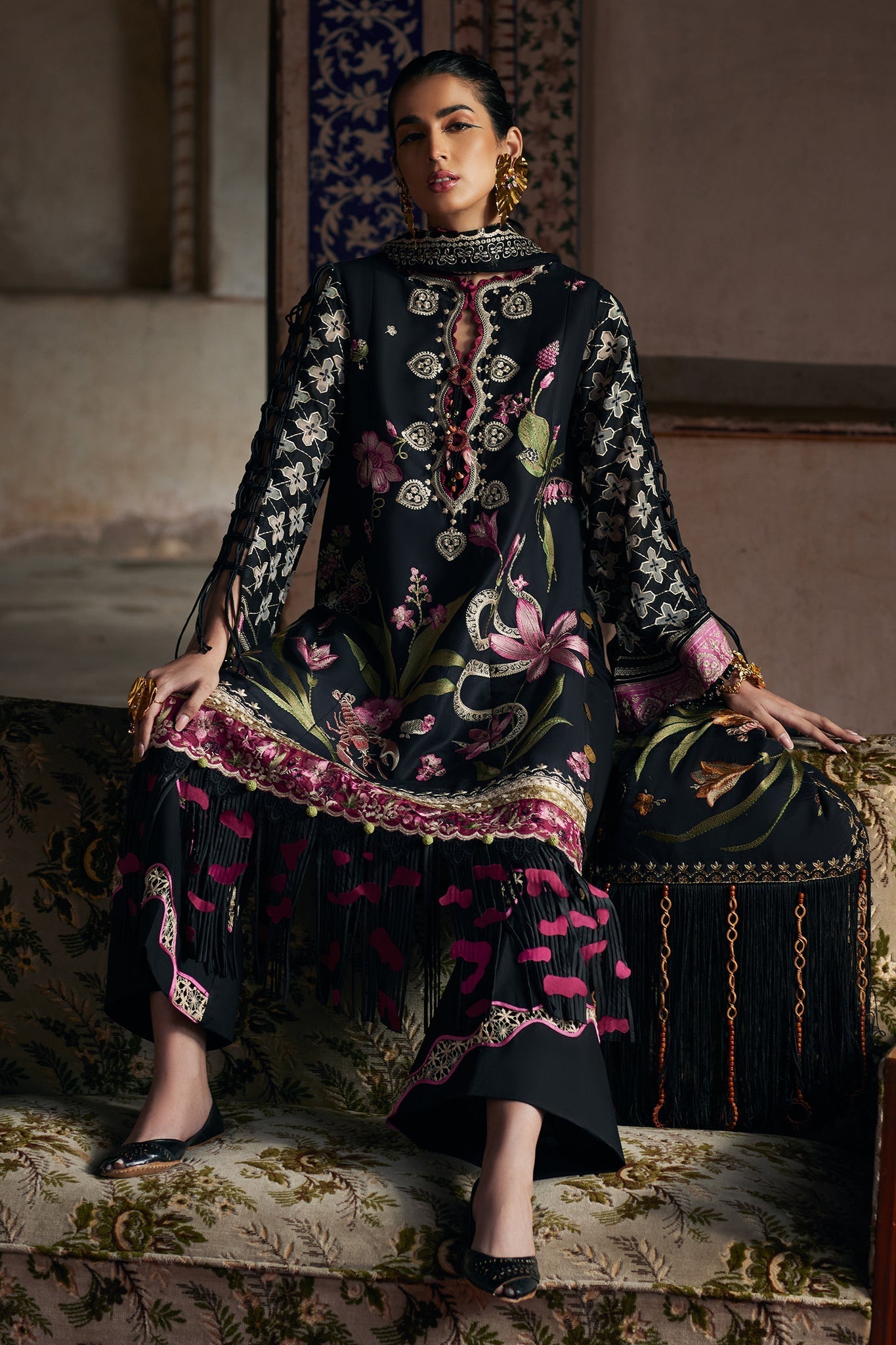 Elan | Luxury Lawn 25 | AZUREH (EL25-04 A)
